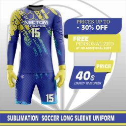 Half Sleeve Soccer Uniform