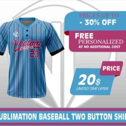 Baseball Two Button Shirts